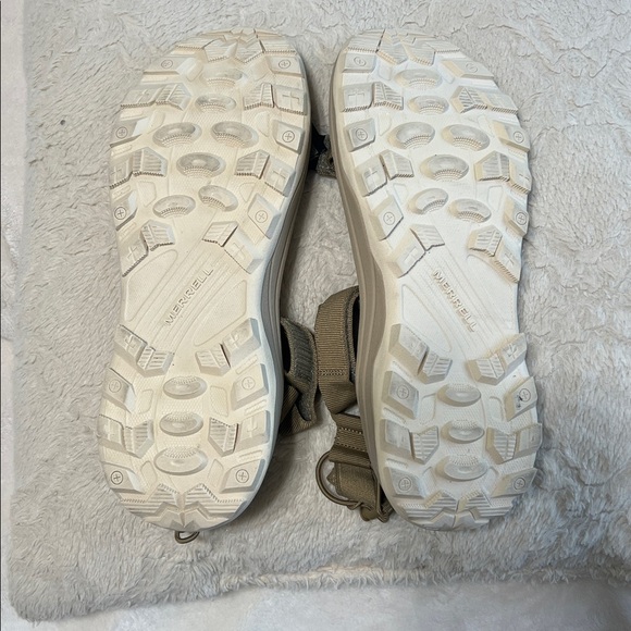 Merrell Men’s Hiking Sandals Speed Fusion Tan Size 10 Excellent Condition - Picture 7 of 7